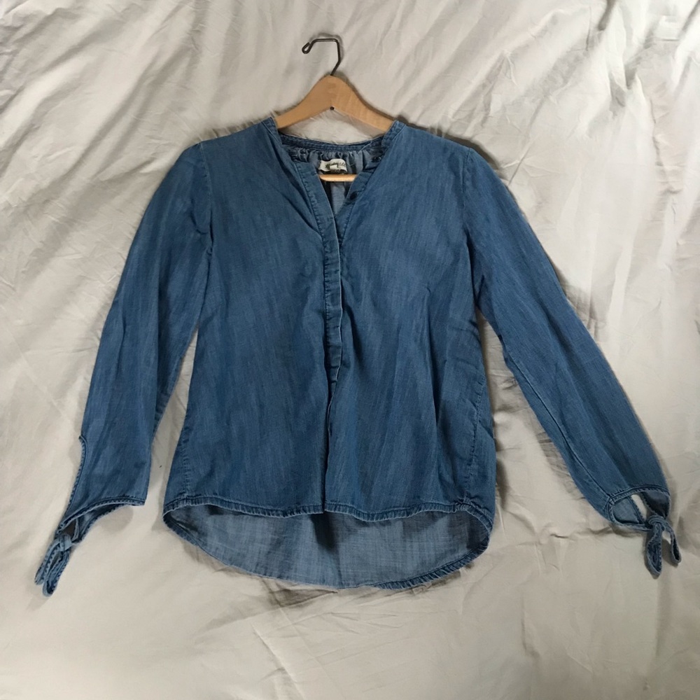 Madewell denim tunic